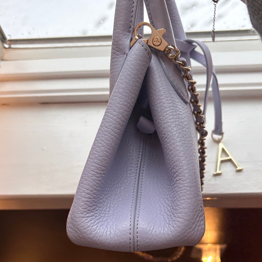 Aspinal of London lavender shoulder bag - Picture 7 of 7